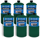 Whip It 6 pk Propane 16 Oz 1lb GAS Fuel Cylinder Camping Not Coleman Tank BBQ