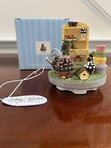 NIB Old Virginia Candle Co Candle Capper Topper Herb Garden Kathy Hatch