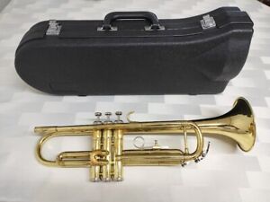 Jupiter JTR-300 Trumpet Musical instrument Mouthpeace with Hard Case USED