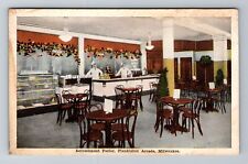 Milwaukee WI-Wisconsin, Plankinton Arcade Coca-Cola Soda Fountain c1920 Postcard