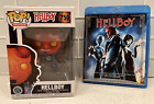 Funko Pop! Movies #750 Hellboy Vinyl Figure & Director's Cut BluRay DVD Disc