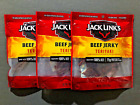 (Lot of 3) New Bags Jack Link’s Teriyaki Jerky, Slow Cooked 100% Beef
