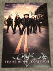 Texas Hippie Coalition Band Signed Autographed Poster 2023 Tour Big Dad Ritch