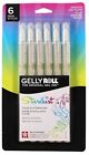 Gelly Roll Stardust Bold Point Pens 6/Pkg-Clear