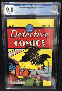 Detective Comics #27 (DC 2022) CGC 9.8 Facsimile Edition