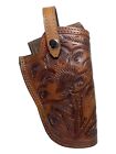 Western Leather Holster Floral Fits Taurus 40 Cal. 4” Revolver