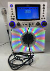 Singing Machine STVG785BTW Bluetooth Karaoke Machine with Disco Lights White.