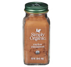 Simply Organic Organic Ground Ceylon Cinnamon, GMO Free 2.08 oz Bottle