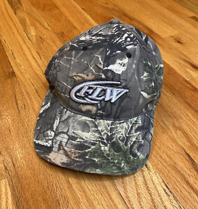 Fishing League Worldwide FLW Camouflage Camo Cap Hat Adjustable Strap