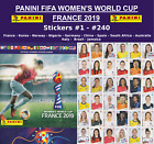PANINI WOMEN'S WORLD CUP FRANCE 2019 STICKERS #01 - #240 - PICK ANY