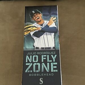 NO FLY ZONE JULIO RODRIGUEZ SEATTLE MARINERS BOBBLEHEAD Brand New 2024