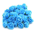 50PC Artificial Fake Rose Flower Heads Silk Bulk Bouquet Wedding Party DIY Decor