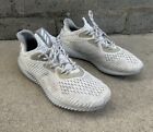Adidas Mens AlphaBounce AMS Clear Grey BW0427 Running Shoes Lace Up Size 11