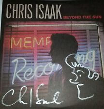 New ListingCHRIS ISAAK SIGNED BEYOND THE SUN 2 LP VINYL WICKED GAME RECORDS 2011 GF GUITAR