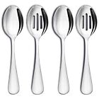 Stainless Steel Serving Spoons, Large Slotted Spoons, 8.5 inch Catering
