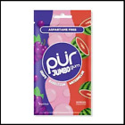 PUR Chewing Gum Natural Bubblegum Grape, Watermelon Flavor, 20 Pieces(Pack of 1)