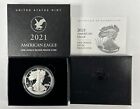 2021-W AMERICAN PROOF SILVER EAGLE 1oz OGP WITH COA RAW