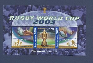 AUSTRALIA - Sc 2201a - used S/S - Rugby World Cup  2003