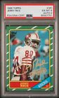 1986 Topps #161 Jerry Rice Rookie Card - San Francisco 49ers, PSA 6, DNA AUTO 9