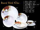 Vintage NOS Art Deco Cabaret China Dishes by Noritake in 1984 1920's design 7pc.