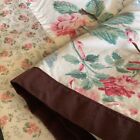 New ListingHandmade Sheet Quilt, Grannycore, Pastels & Brown, Country Cottage, Shabby Chic