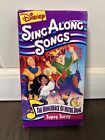 Disney Sing Along Songs Topsy Turvy Hunchback of Notre Dame VHS 1996 Classic