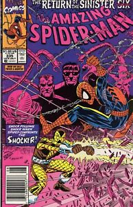 The Amazing Spider-man #335 1990 newsstand FN