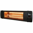 Dr. Infrared Heater 1500W Carbon Infrared Indoor Outdoor Patio Heater W/ Remote