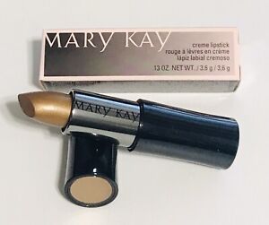 New In Box Mary Kay Creme Lipstick Golden Full Size Fast Ship