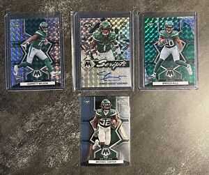 New york jets football cards lot With Sauce Gardner Auto