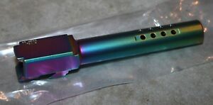 Barrel for Glock 17 Ported Unicorn Tears Finish Stainless 9x19 9mm GEN 1-4 G17