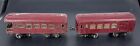 Ives Standard Gauge Vintage Assorted Passenger Cars: 186, 184 Two Cars Are Rough
