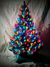 22” Vintage (1975) Ceramic Lighted Christmas Tree