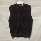 Smith Forester Wool Blend Vintage Mens Sleeveless Grandpa Cardigan Sweater Sz XL