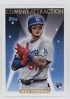 2018 Archives 1993 Topps Design Coming Attraction Alex Verdugo #CA-6 Rookie RC