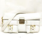 CELINE Hand Bag  White Leather 3548945