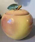 McCoy USA Vintage Ceramic Apple Peach Cookie Jar