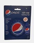 Brand New Sealed Pepsi Soda Can Cap Locking Top Pop Keep Bugs Out + Stop Spills