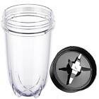 2-piece 16oz Cup and Cross Blade, Blender Replacement Parts Compatible with M...