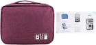 Electronics Organizer Foldable Travel Organizer Travel Cable Storage Bag Protect