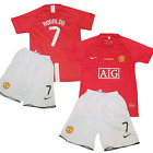 New ListingCristiano Ronaldo #7 Manchester United 2007/2008 Retro Home YOUTH Kit Jersey Red