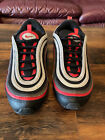 Nike Air Max 97 - Black Red Silver - Size 10 - Used