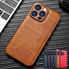 Shockproof Leather Case Slim Cover For iPhone 15 Pro Max 14 13 12 11 XS Max XR