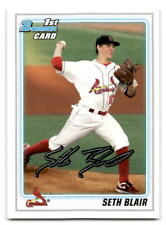 Seth Blair 2010 Bowman Draft Picks & Prospects #BDPP28 St. Louis Cardinals
