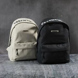 Essential Backpack Travel Bag FOG Black or Cream Brand New