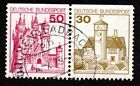 New ListingGermany used Se-tenant Michel W57; Scott 1234,1236 from booklet pane [co-lotD