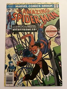 Amazing Spider-Man # 161 - 1st Jigsaw cameo, Nightcrawler appearance Newsstand