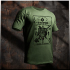 Sniper t-shirt military scout marksmanship we will just die tired combat quote