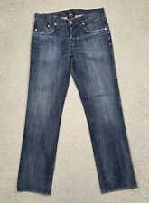 Rock Republic Fearless Jeans Men's Size 31x31 Blue Denim Straight Button Fly USA