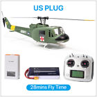 FlyWing UH-1 470 RC Helicopter 6CH 3D GPS Brushless H1 Flight Controller US Plug